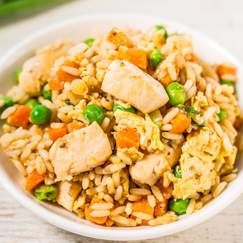 Basic Chicken Fried Rice Recipe
