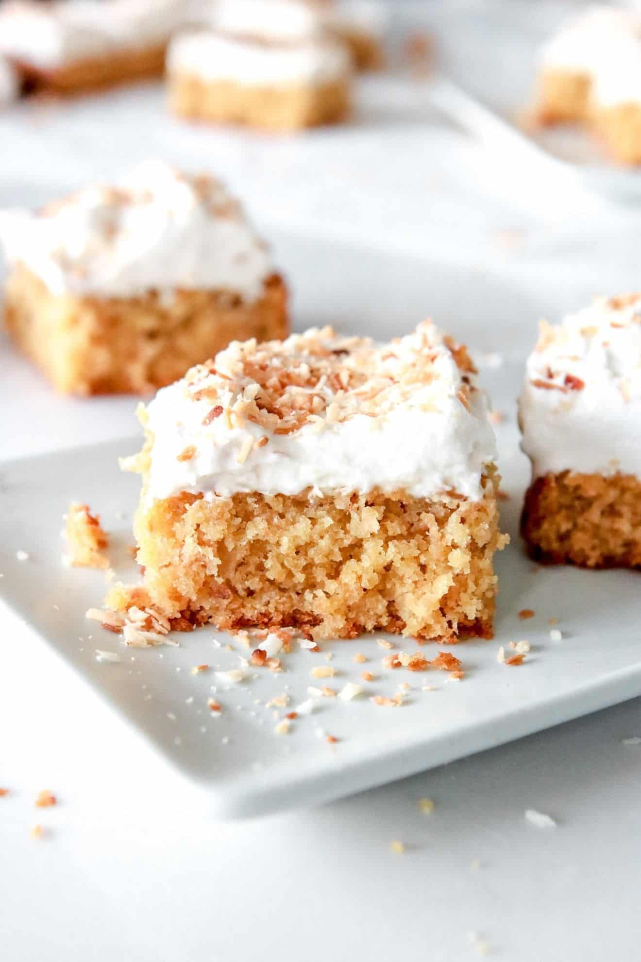 Healthy Coconut Cake