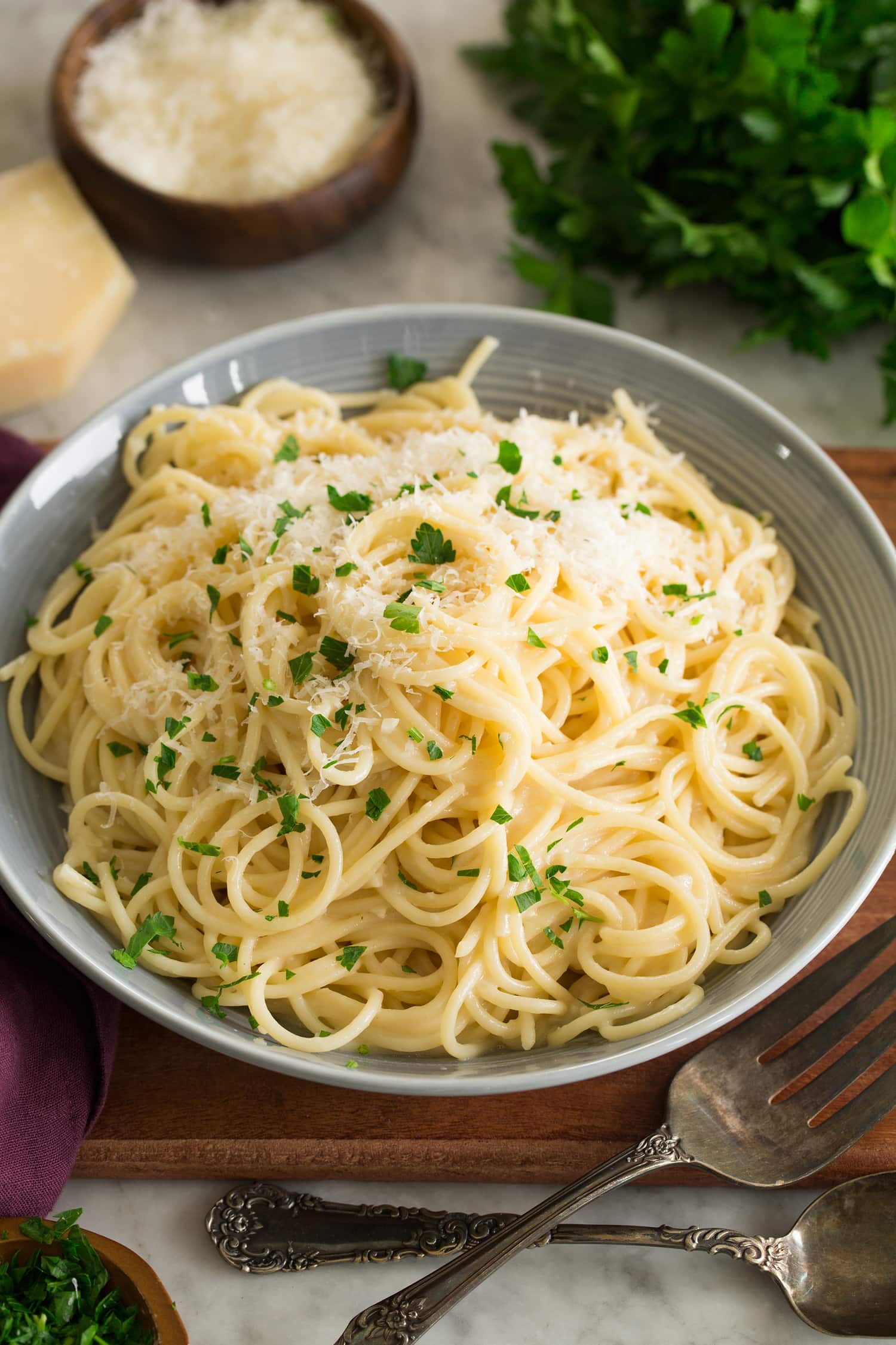 Garlic Parmesan Pasta