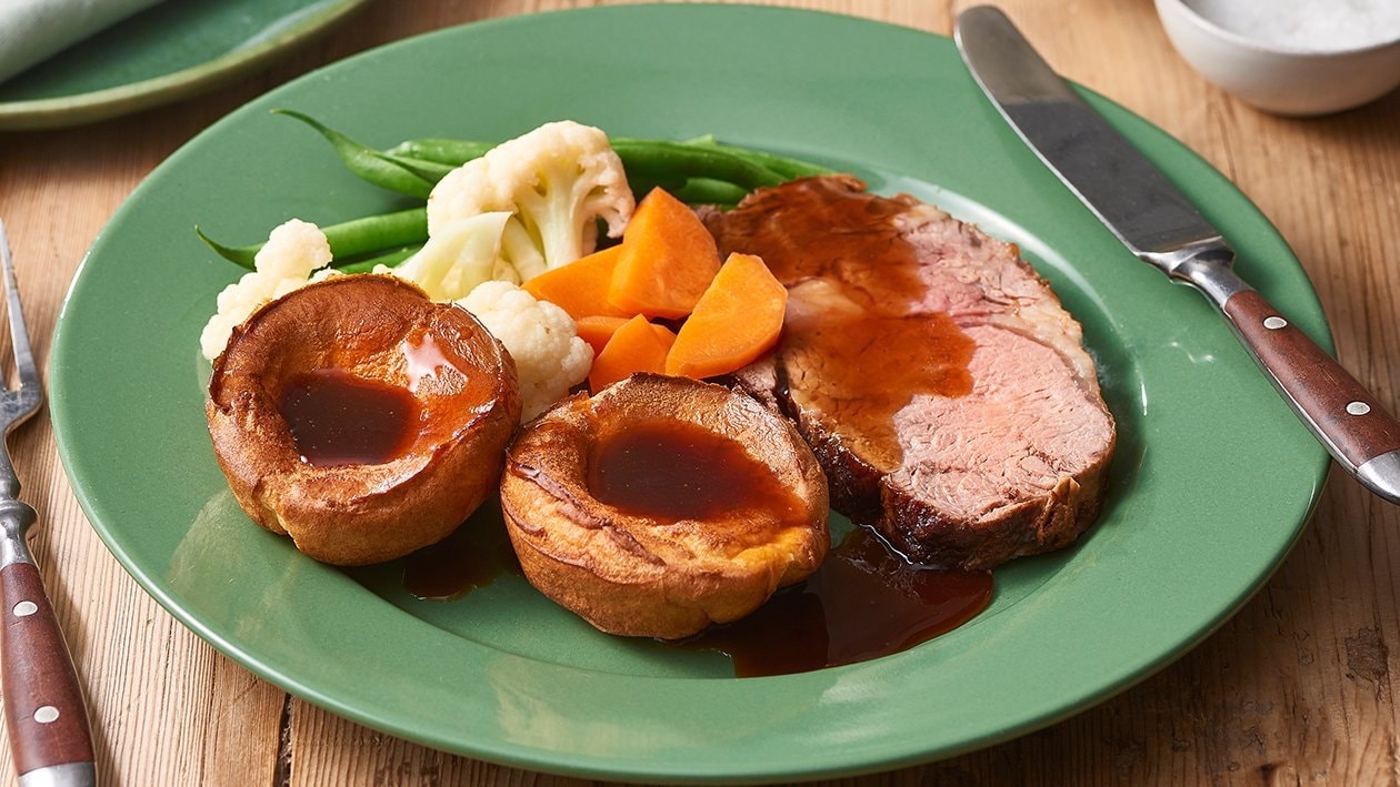 Sunday Roast with Yorkshire Pudding Recipe