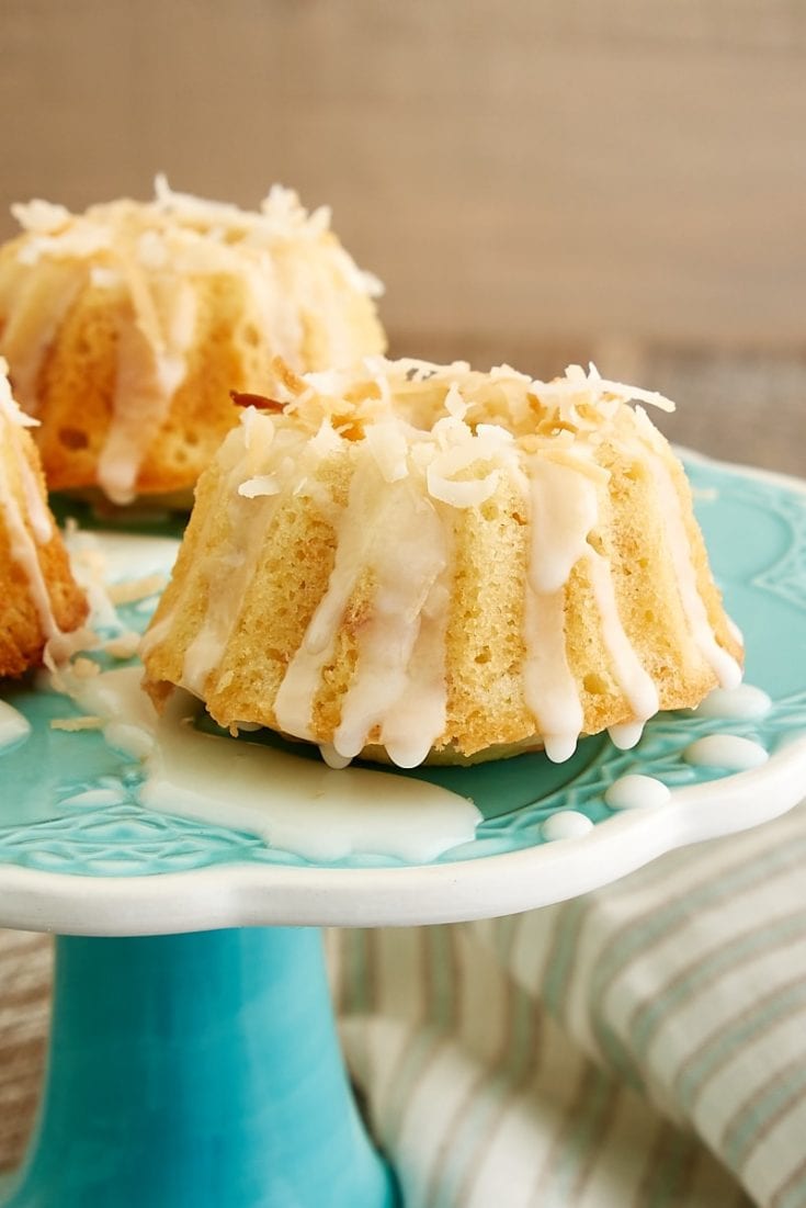 Mini Coconut Bundt Cake