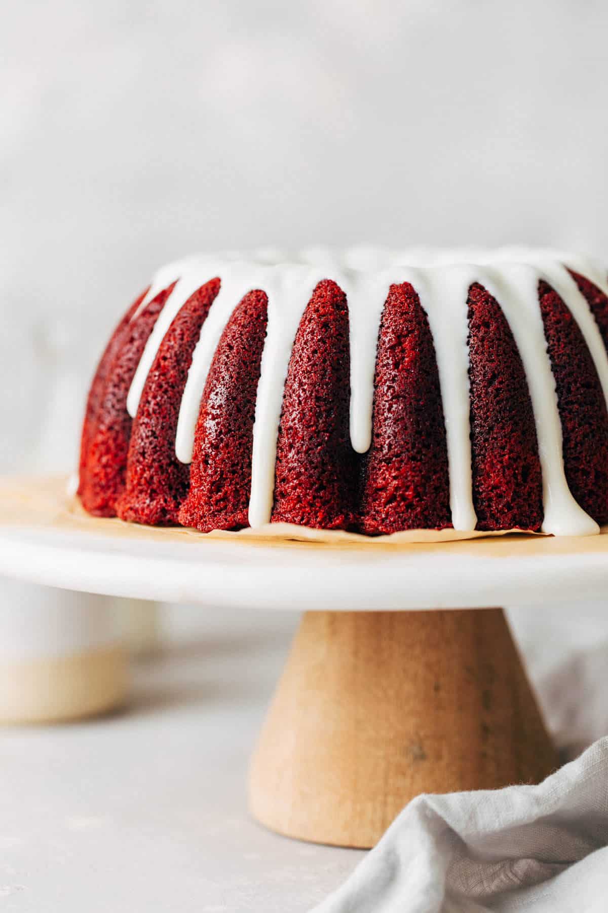 Red Velvet Cake Mix Bundt Cake