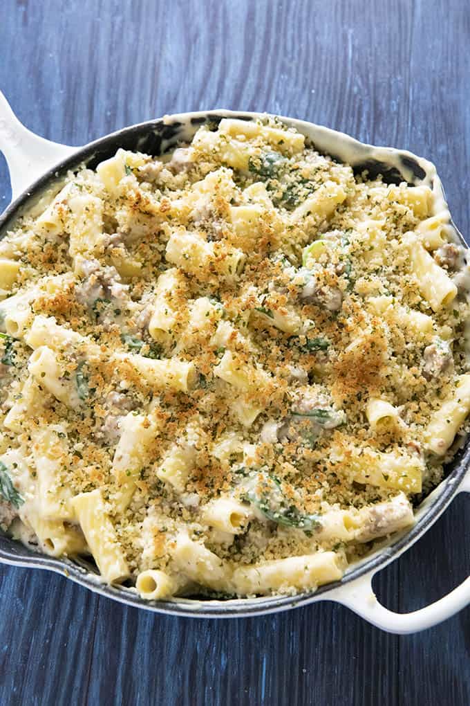 Three Cheese Rigatoni Recipe