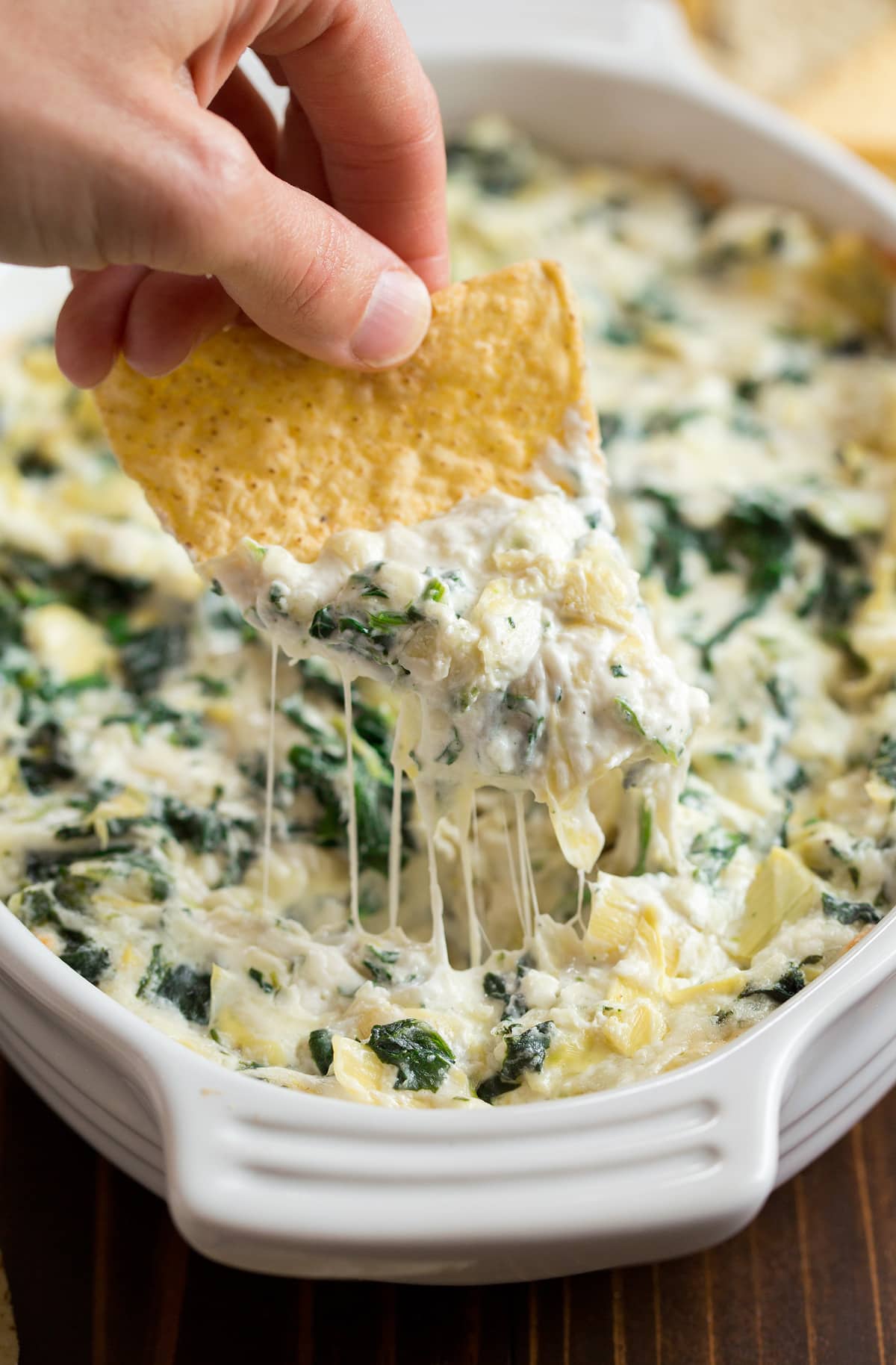 Spinach Artichoke Dip Casserole