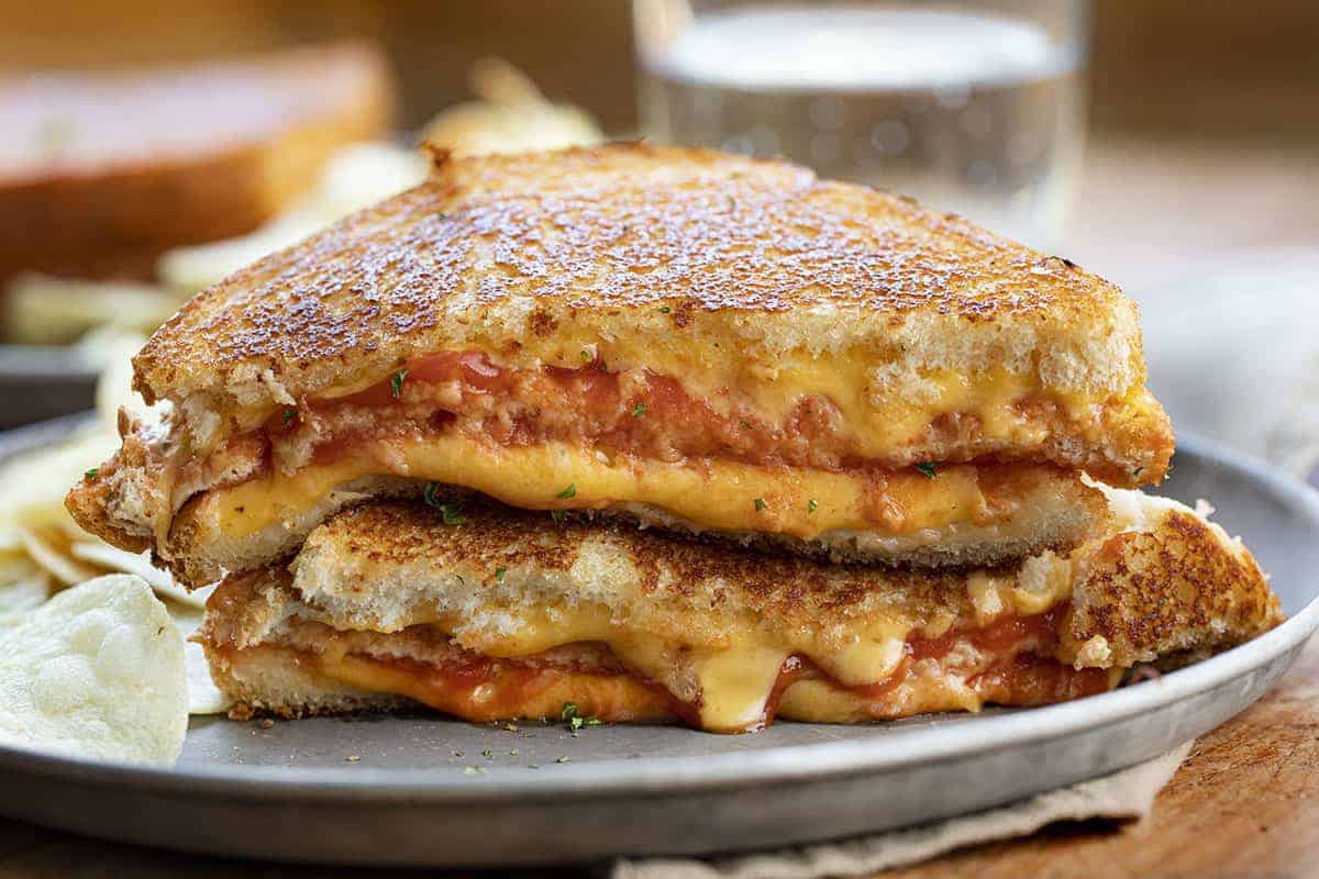 Triple Decker Grilled Cheese Recipe
