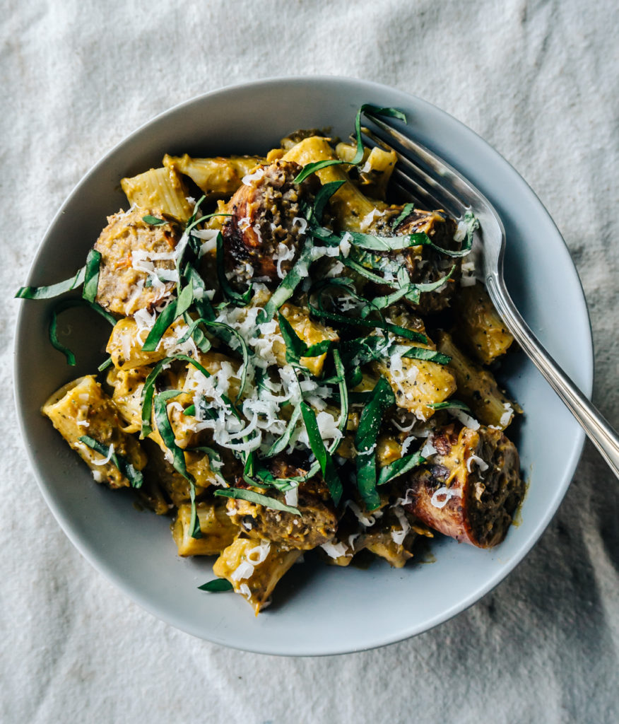 Roasted Eggplant Pasta Recipe