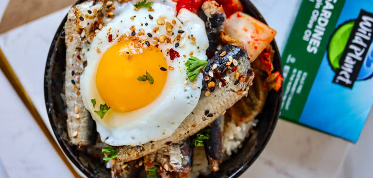 Sardine and Avocado Rice Bowl Recipe