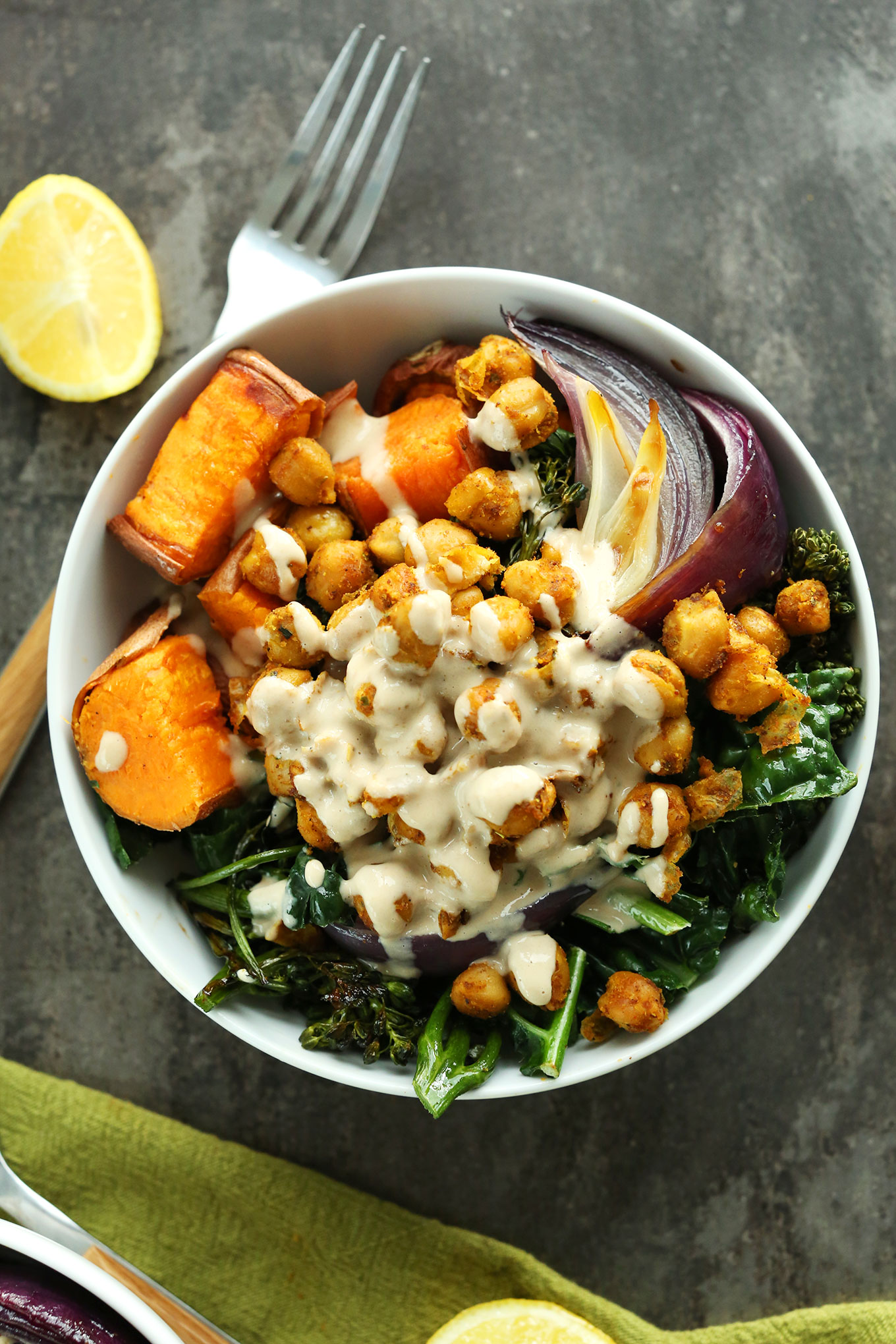 Sweet Potato Buddha Bowl Recipe