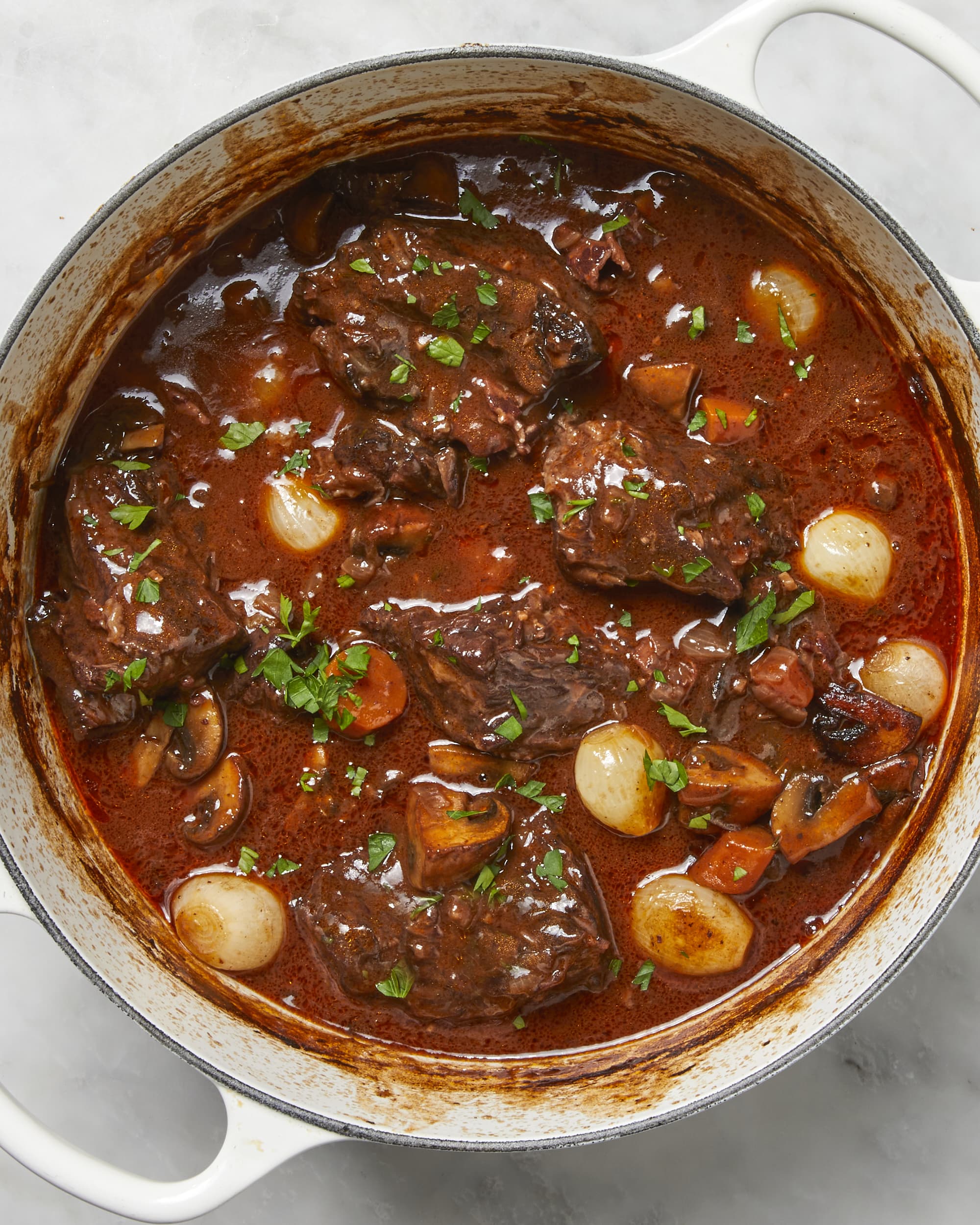 Dutch Oven Beef Bourguignon Recipe