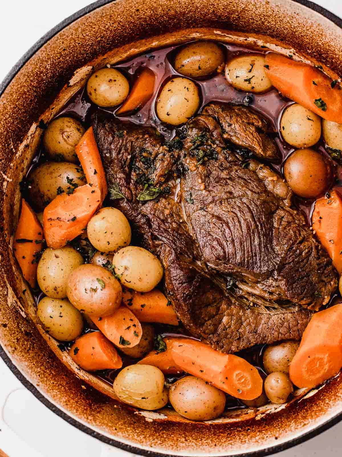 Dutch Oven Classic Pot Roast Recipe