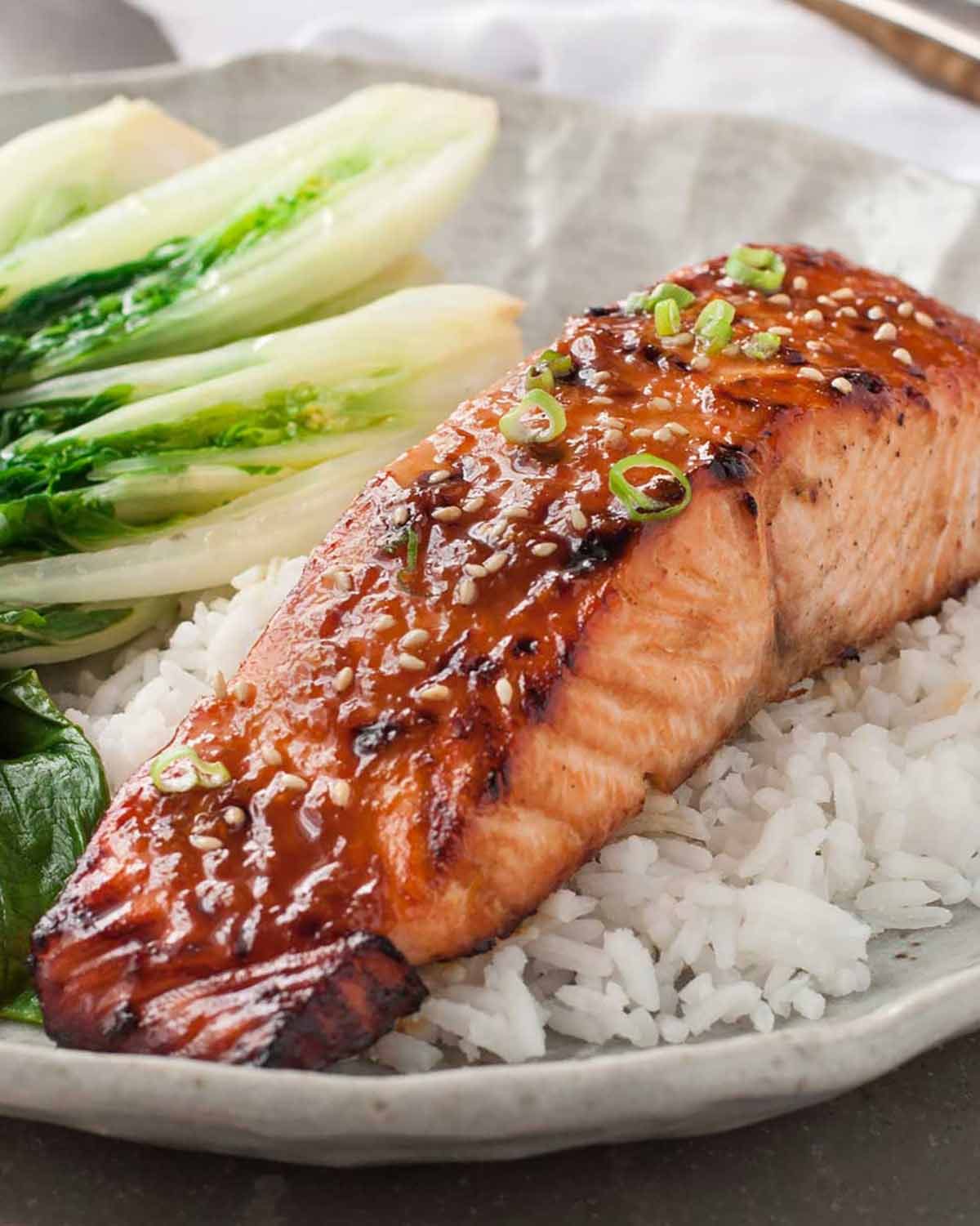 Asian Glazed Salmon Recipe
