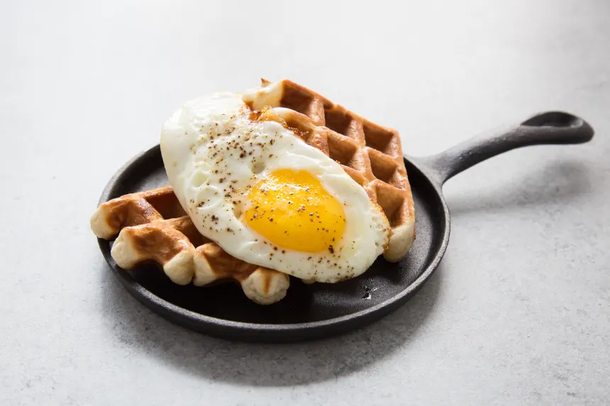 Maple Syrup and Fried Eggs Recipe