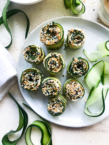 Turkey and Cucumber Roll-Ups