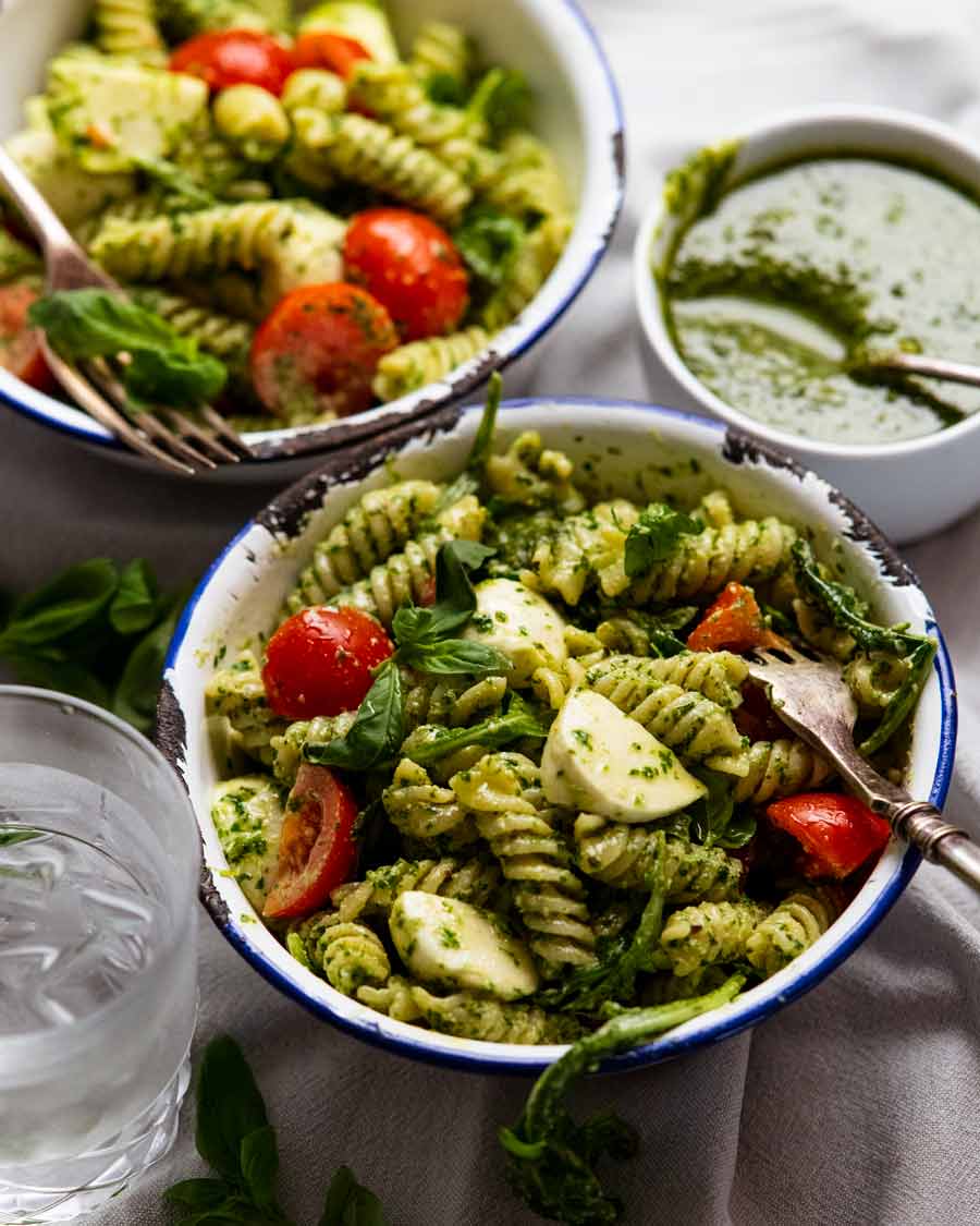 Peaceful Pesto Pasta Recipe