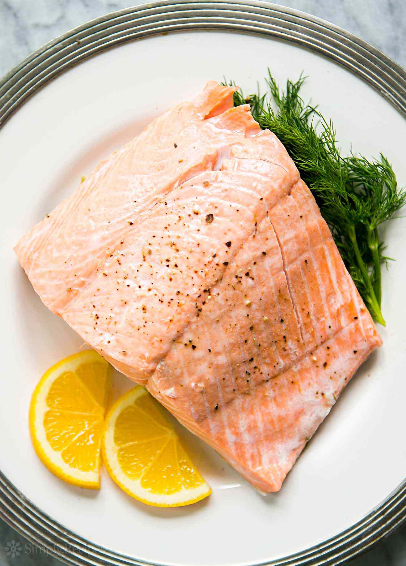 Gentle Poached Salmon Recipe