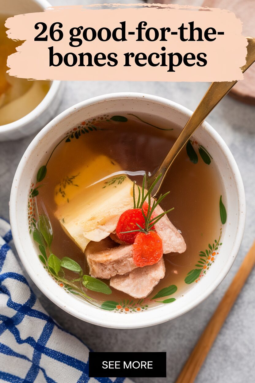 26 Good-For-The-Bones Recipes