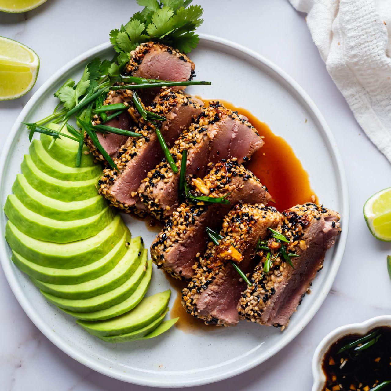 Sesame Crusted Tuna Steak Recipe