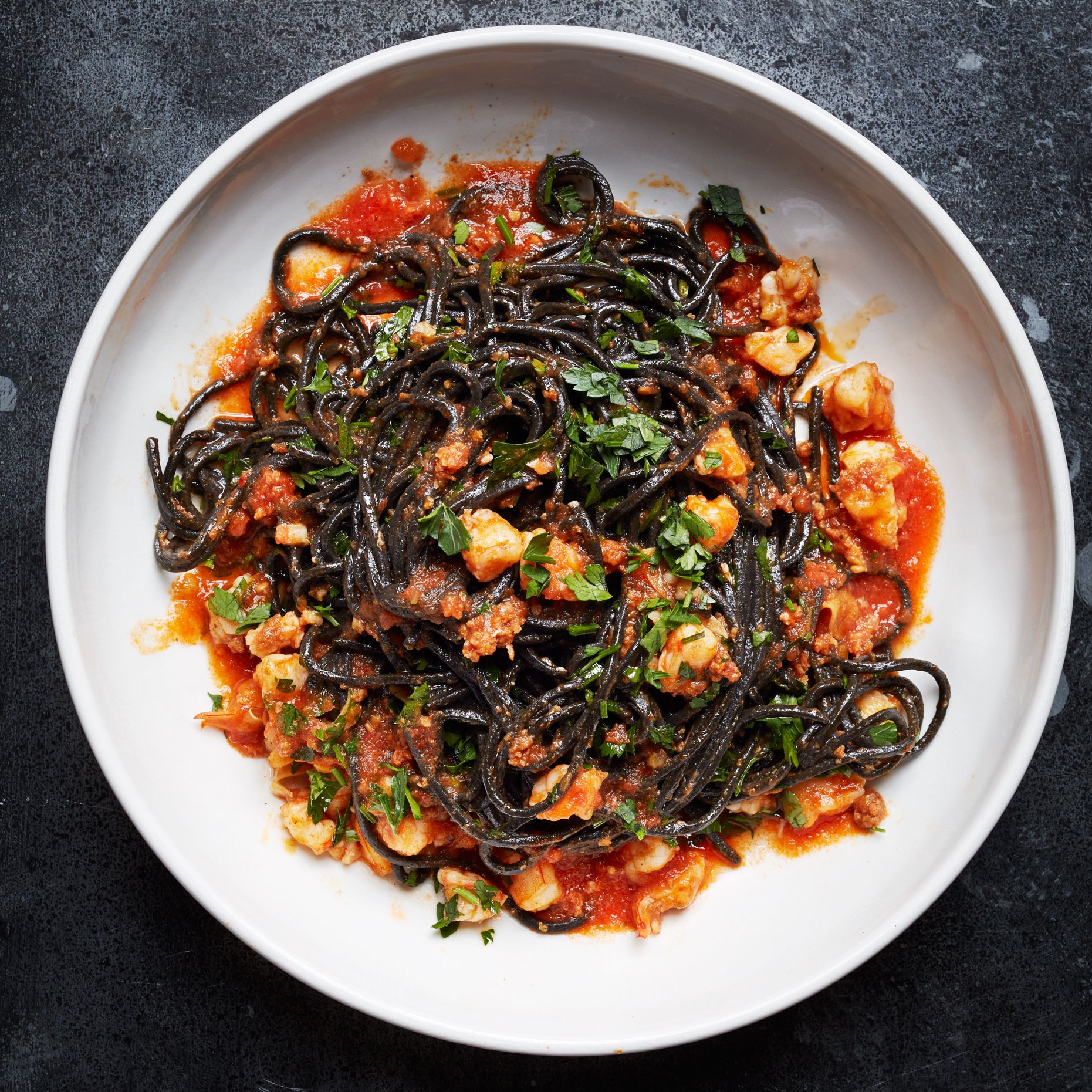 Squid Ink Linguine Recipe
