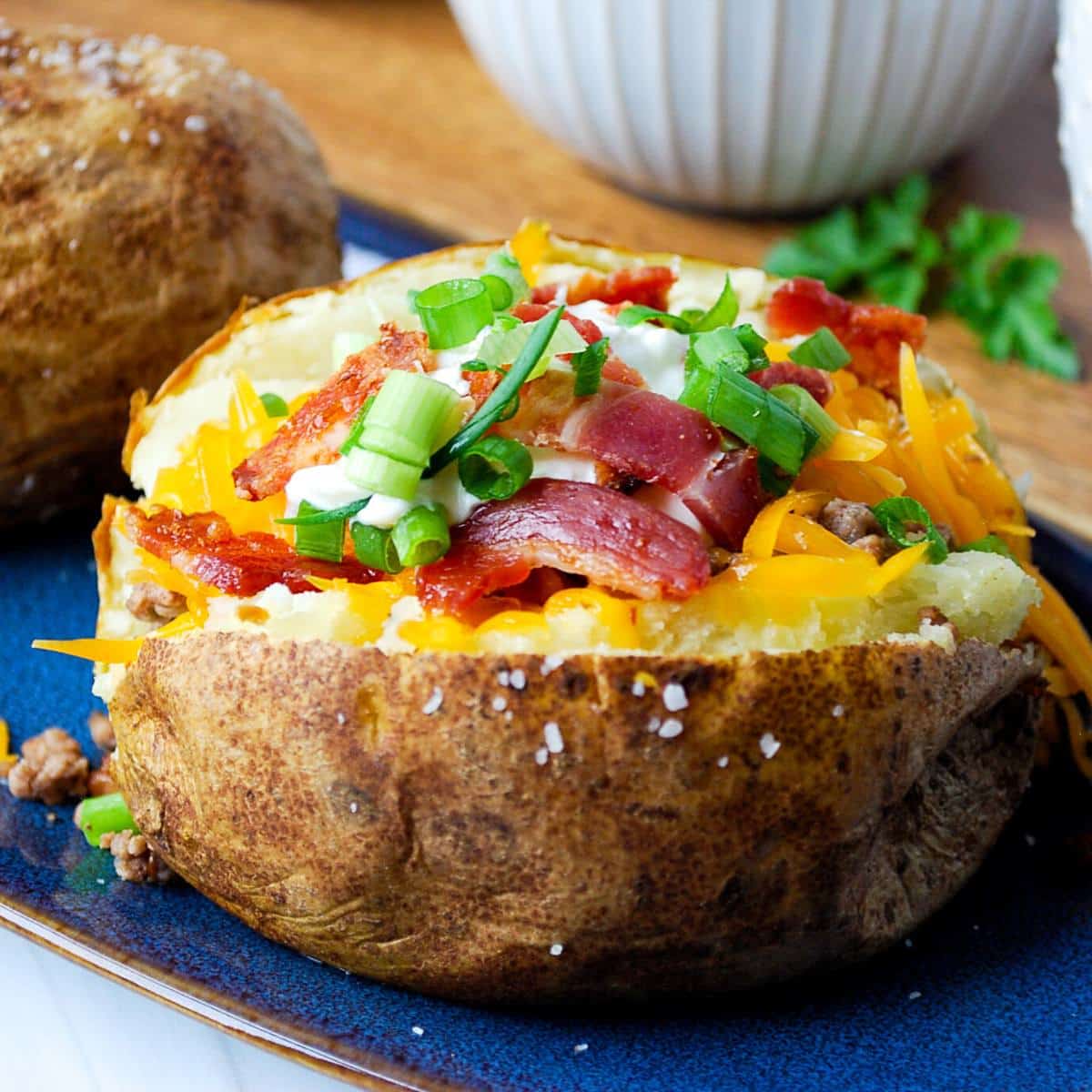 One-Pan Baked Potato Bar Recipe