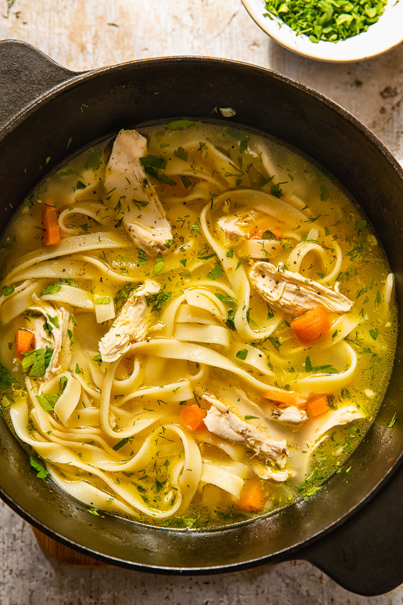 Homemade Chicken Noodle Soup Recipe
