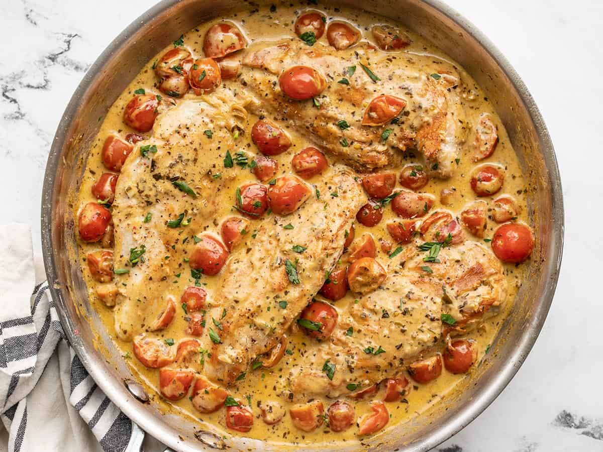 Creamy Pesto Chicken Recipe