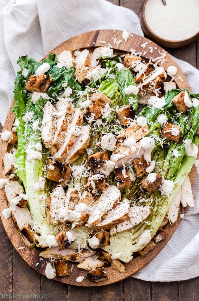 Grilled Chicken Caesar Salad Recipe