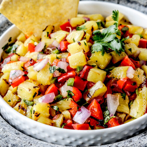 Grilled Pineapple Salsa Recipe