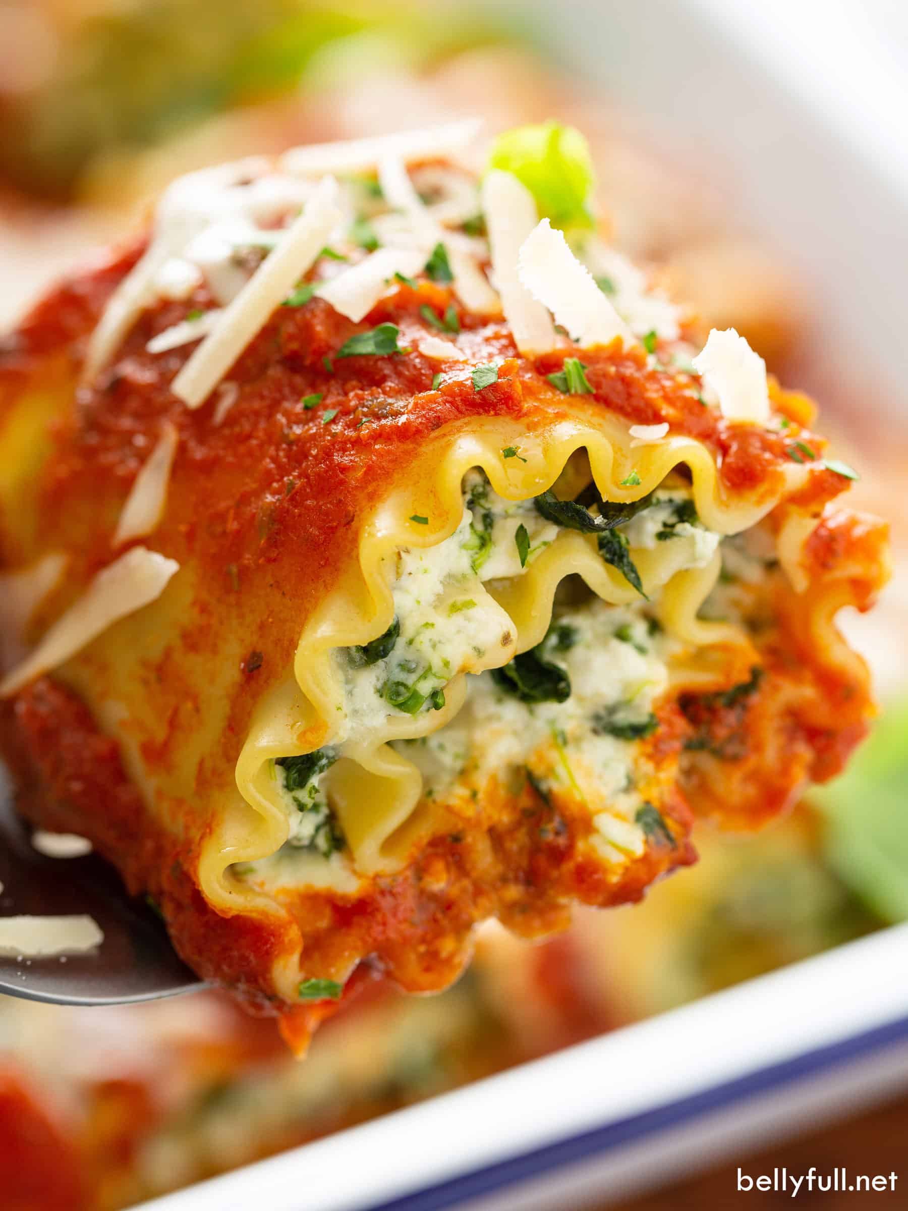Luscious Lasagna Roll-Ups Recipe