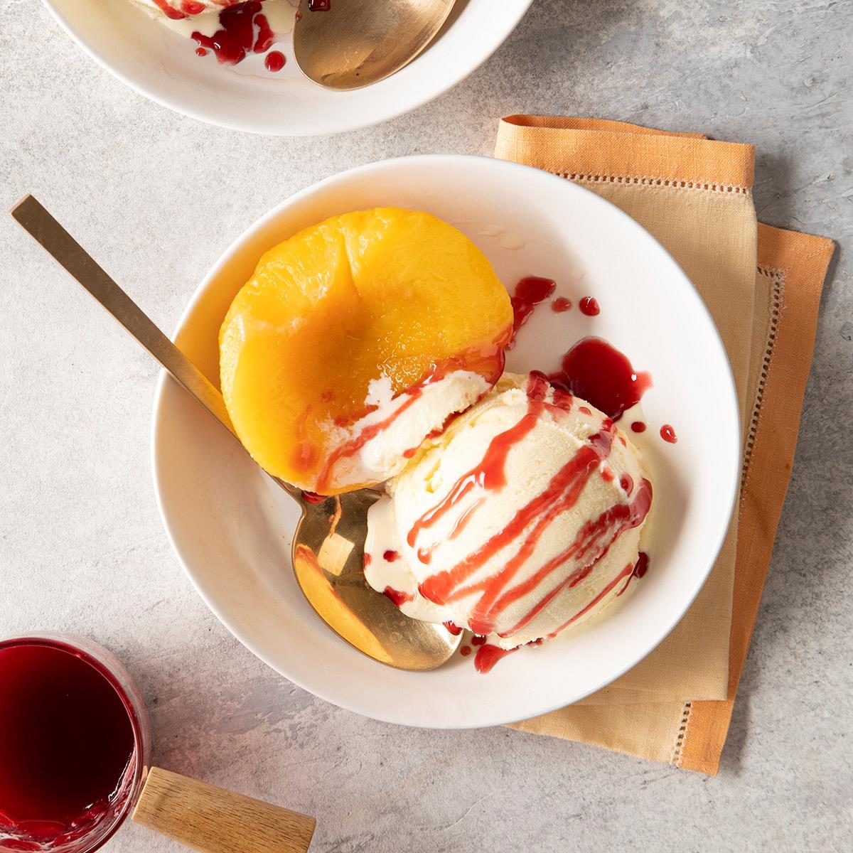 Quick Peach Melba Recipe