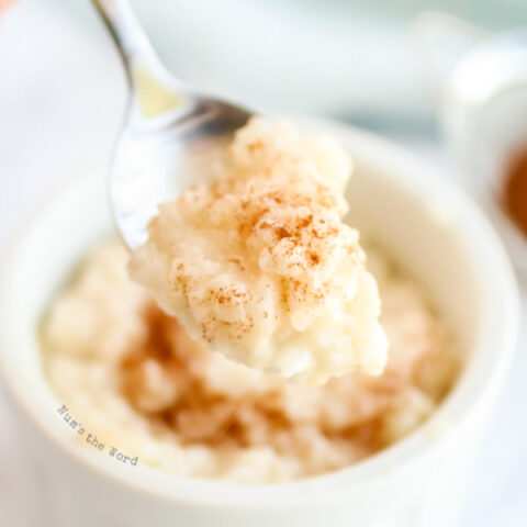 Classic Vanilla Rice Pudding Recipe
