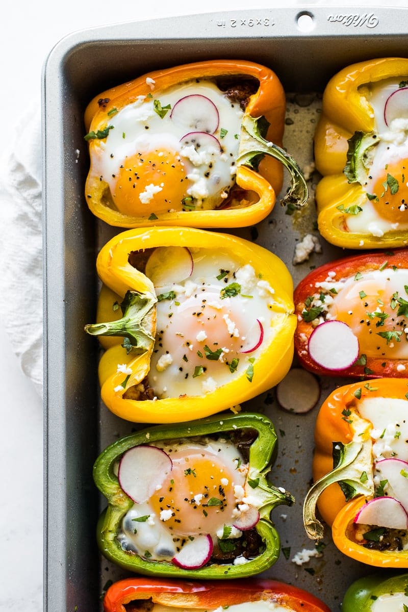 Breakfast Stuffed Peppers Recipe