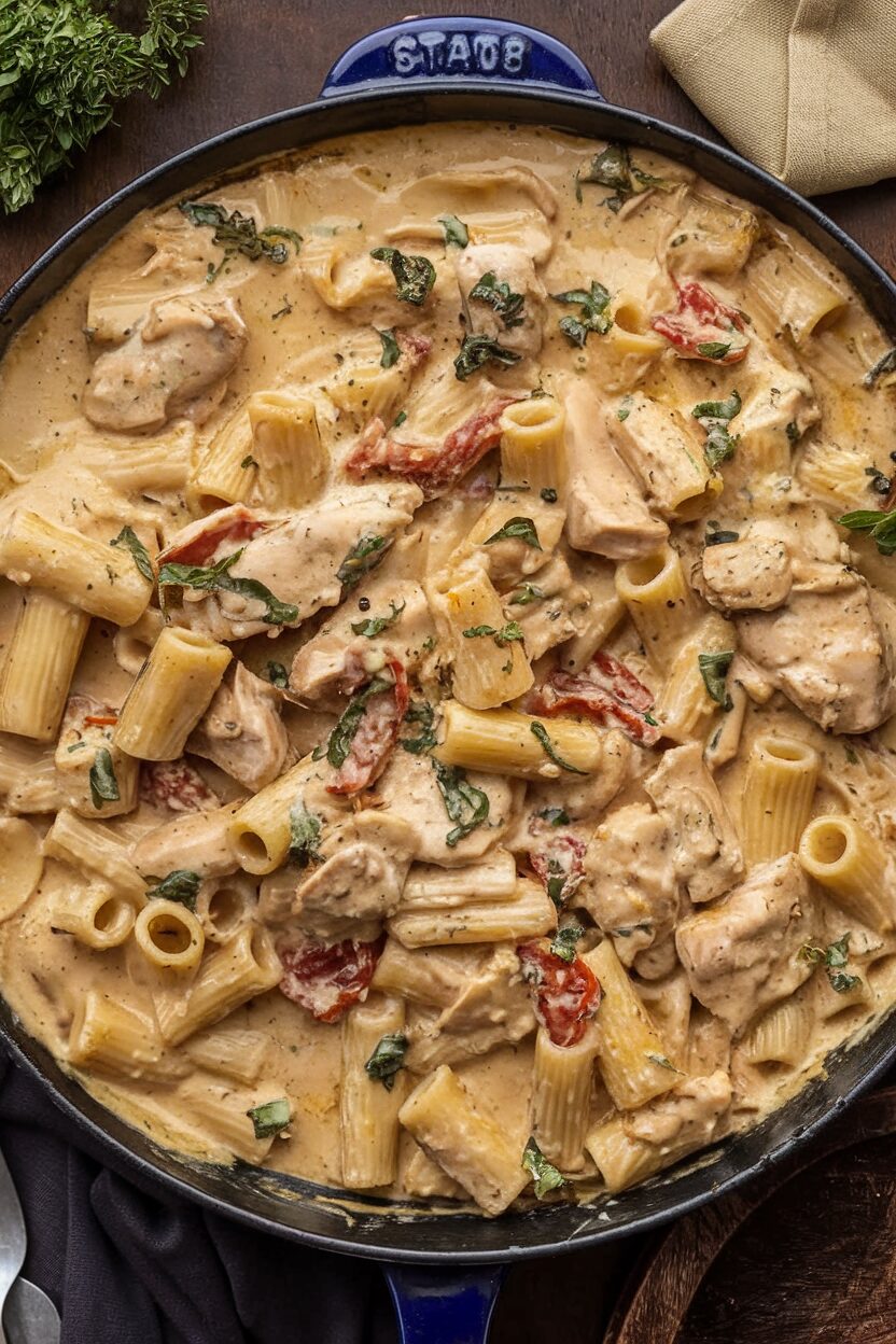 Tuscan Chicken Pasta