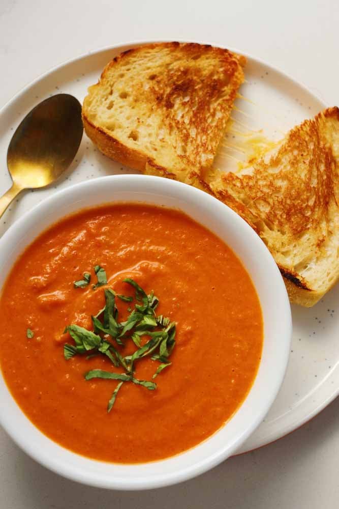 Grilled Cheese and Tomato Soup Recipe