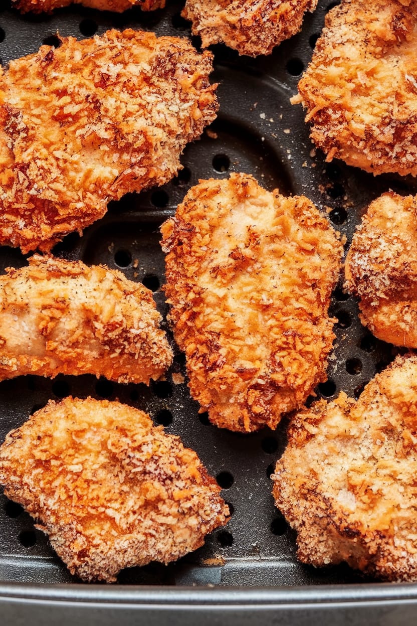 Basic Nugget Air Fryer Chicken Nuggets - Happy Muncher