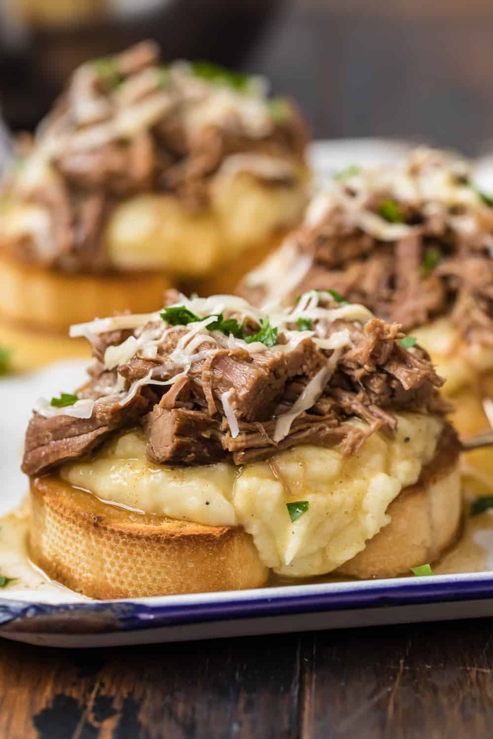 Hot Open-Faced Roast Beef Sandwich Recipe