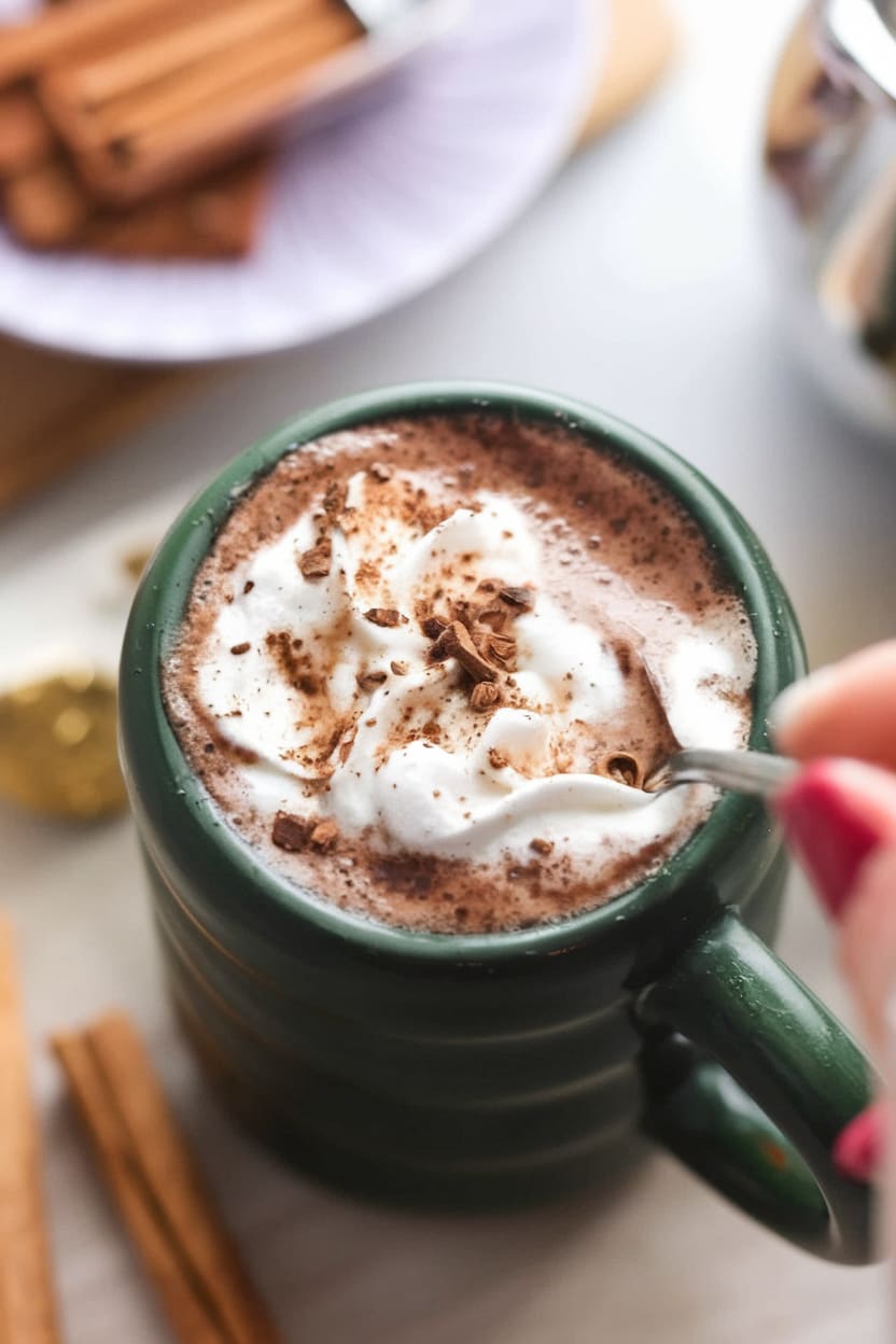 Chai-Spiced Hot Chocolate