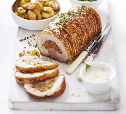 Stuffed and Rolled Pork Belly