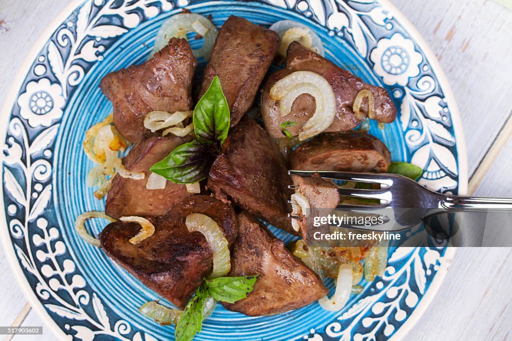Blue Plate Liver and Onions Recipe