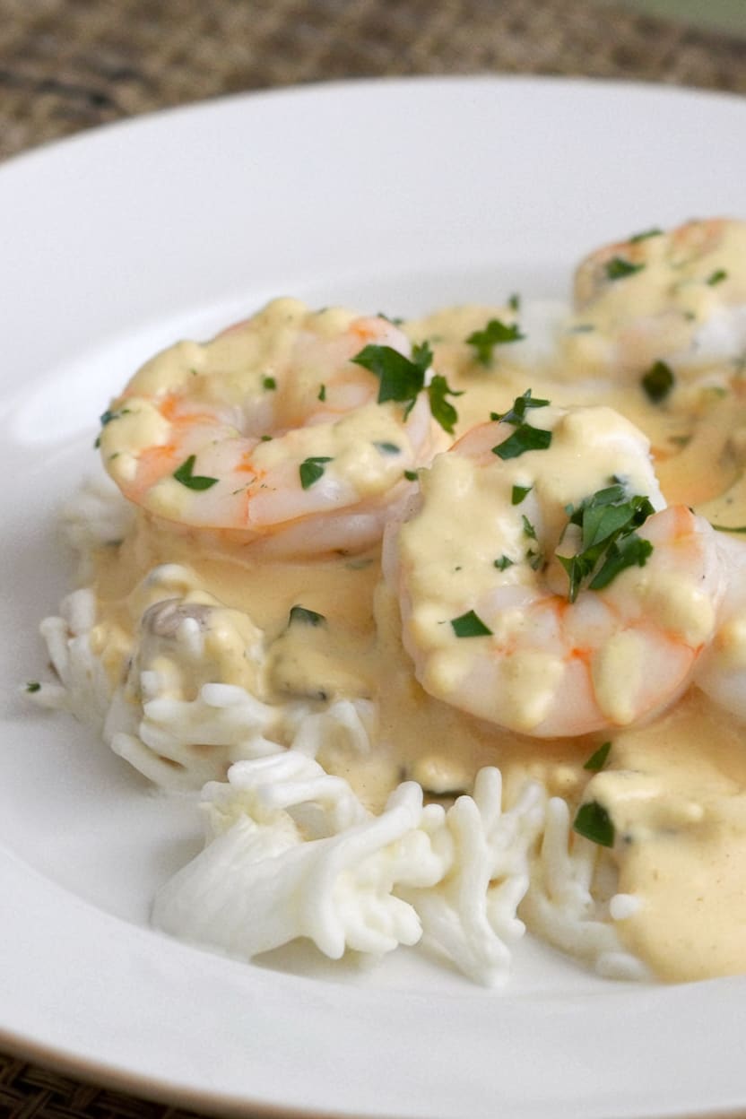 Creamy Shrimp Newburg Recipe