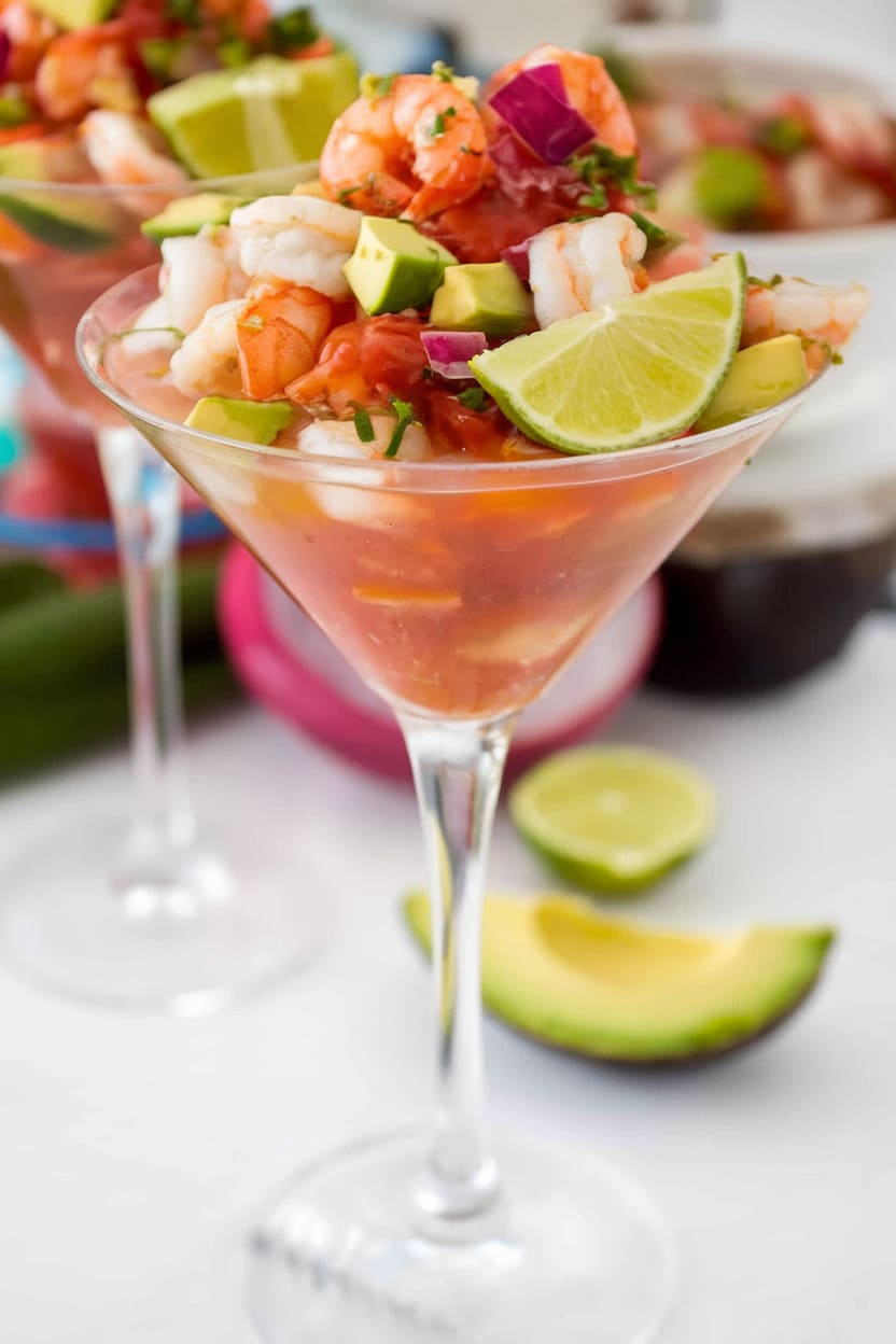 Coctel De Camaron (Mexican Shrimp Cocktail)