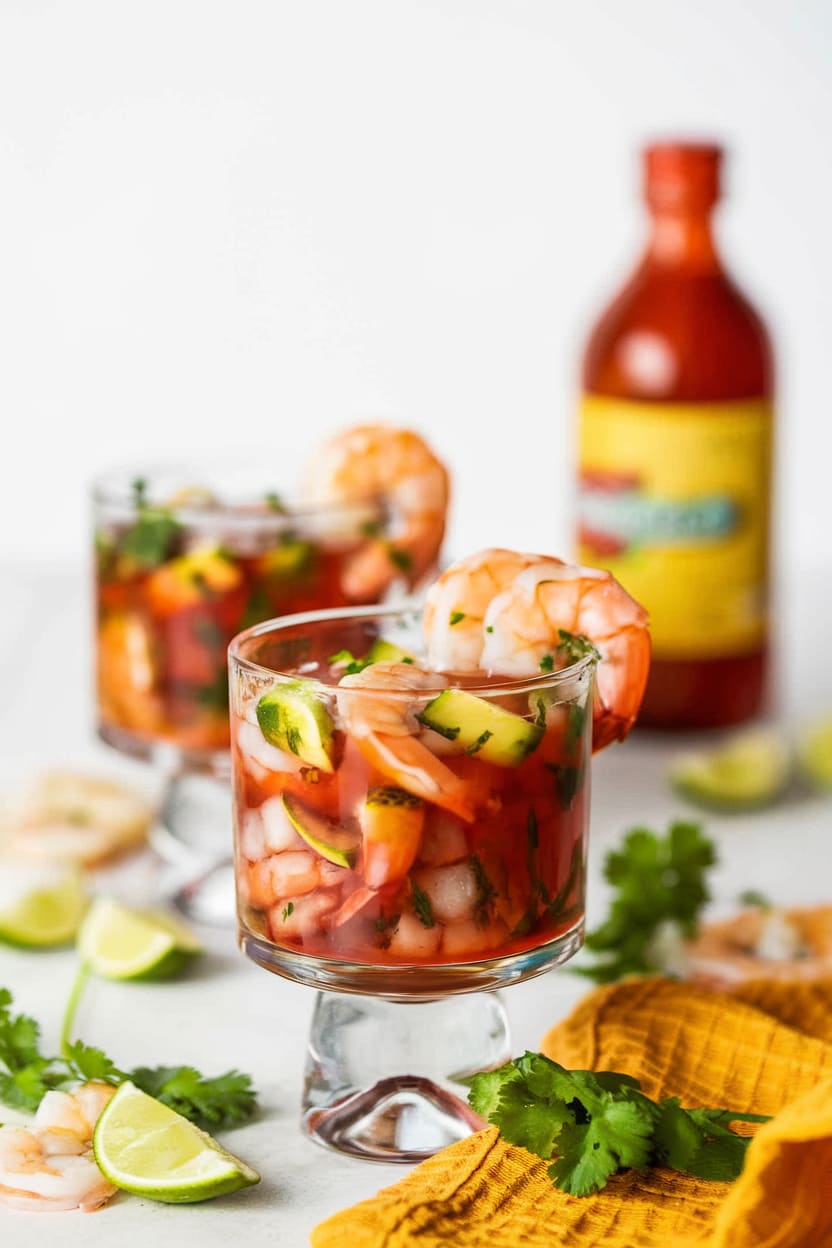 Coctel De Camaron (Mexican Shrimp Cocktail)
