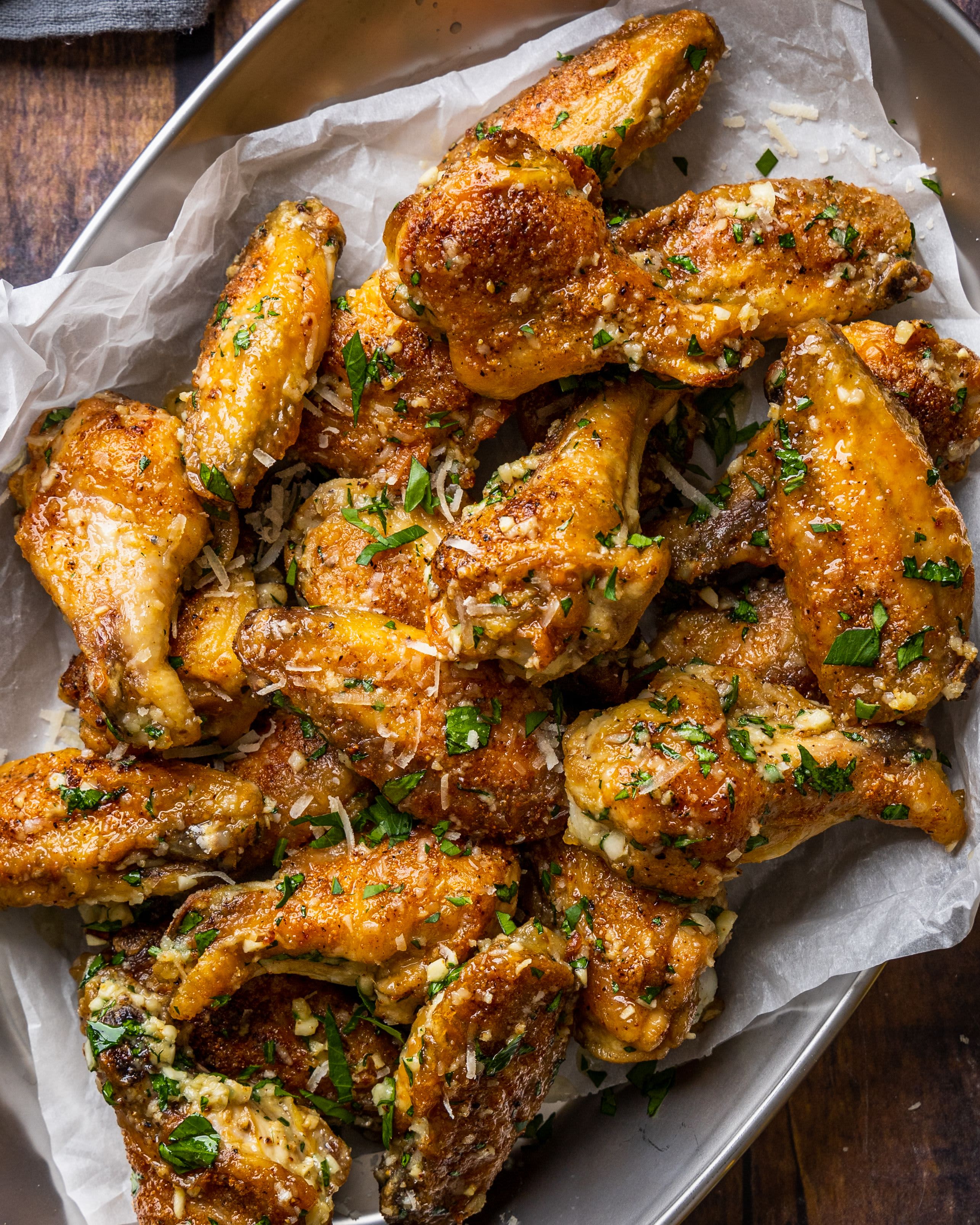 Garlic Parmesan Chicken Wings Recipe