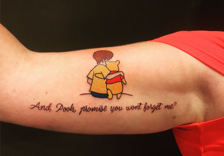 pooh and christopher tattoo
