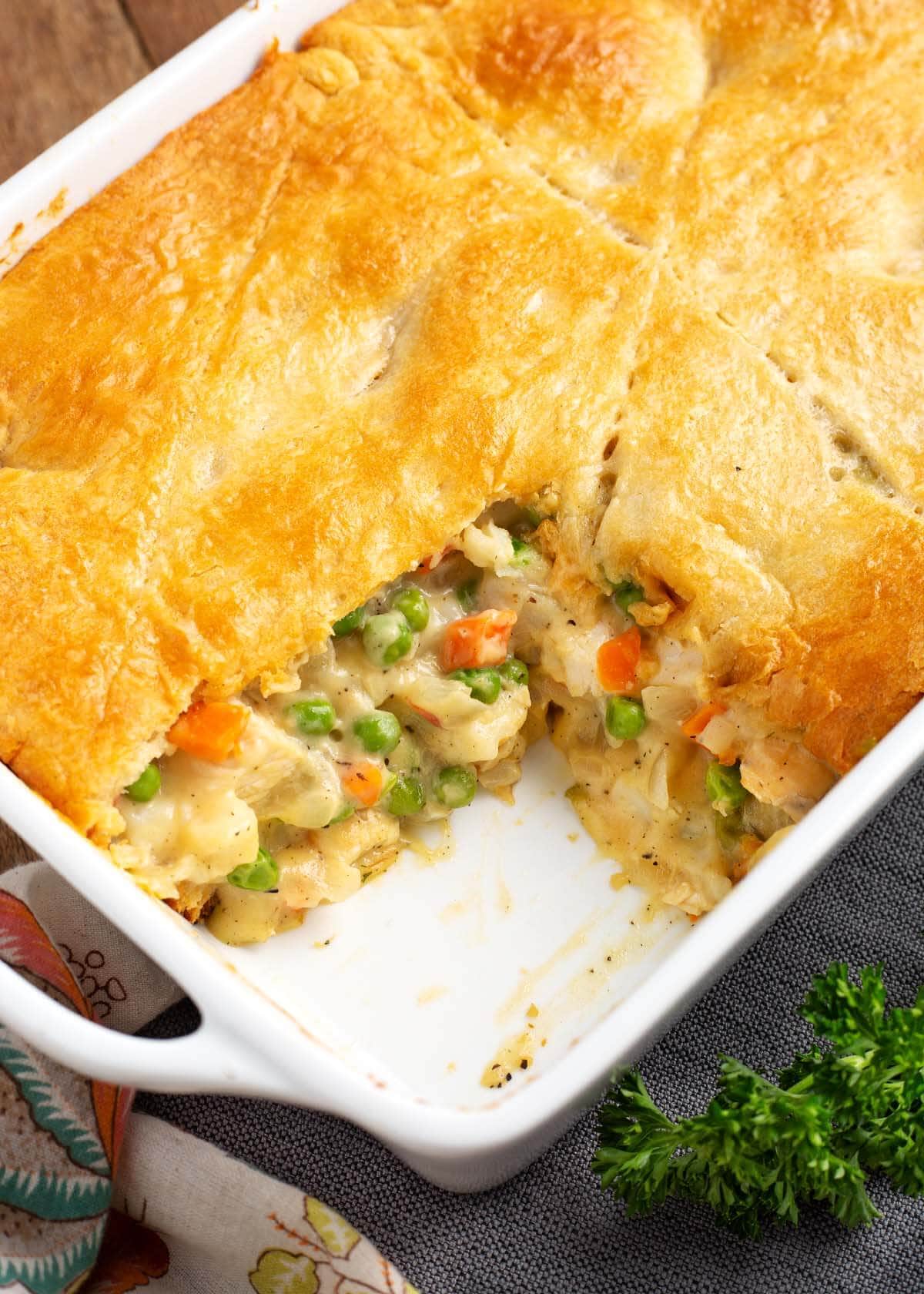 Chicken Pot Pie Casserole Recipe