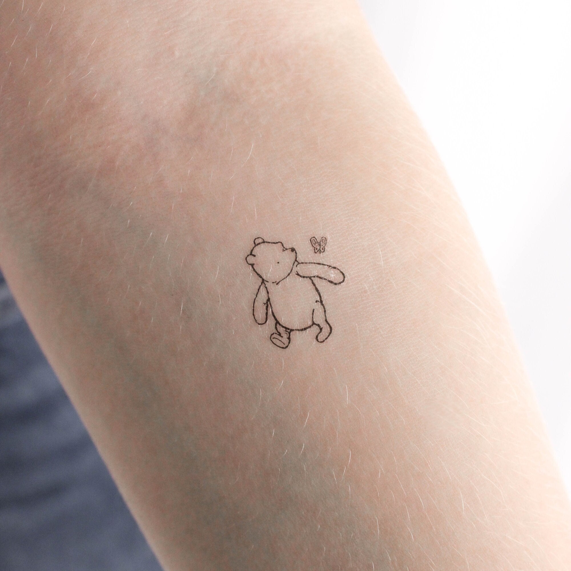 classic pooh tattoo
