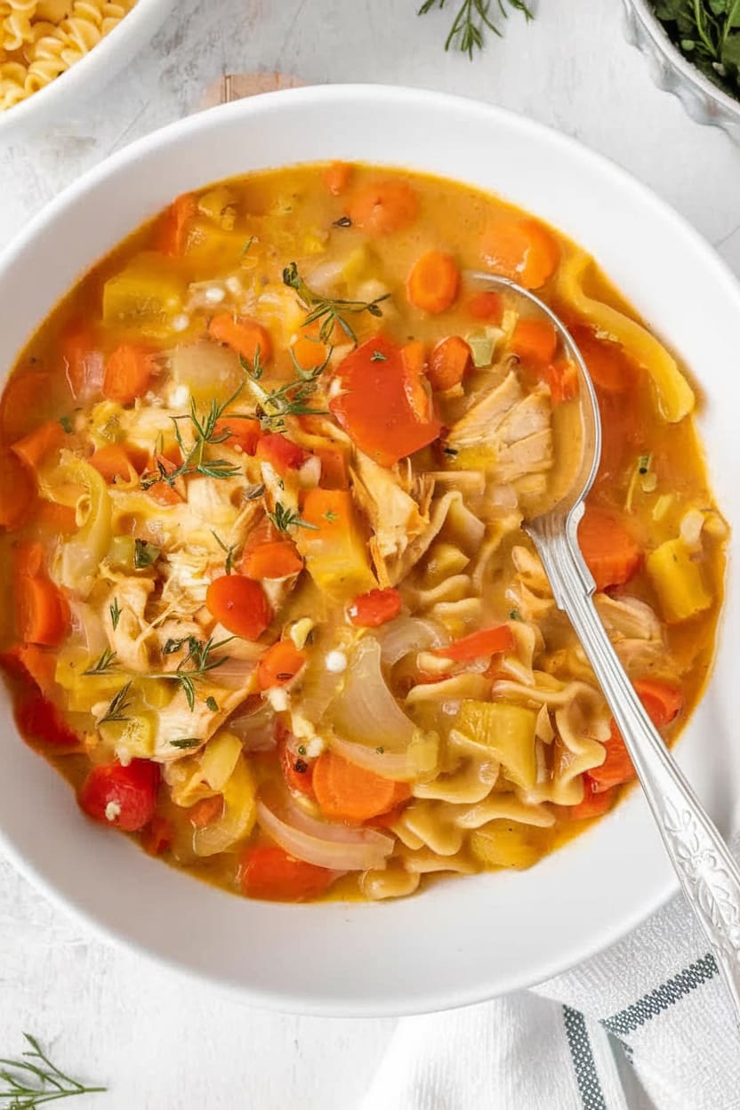 Chicken Paprikash Soup
