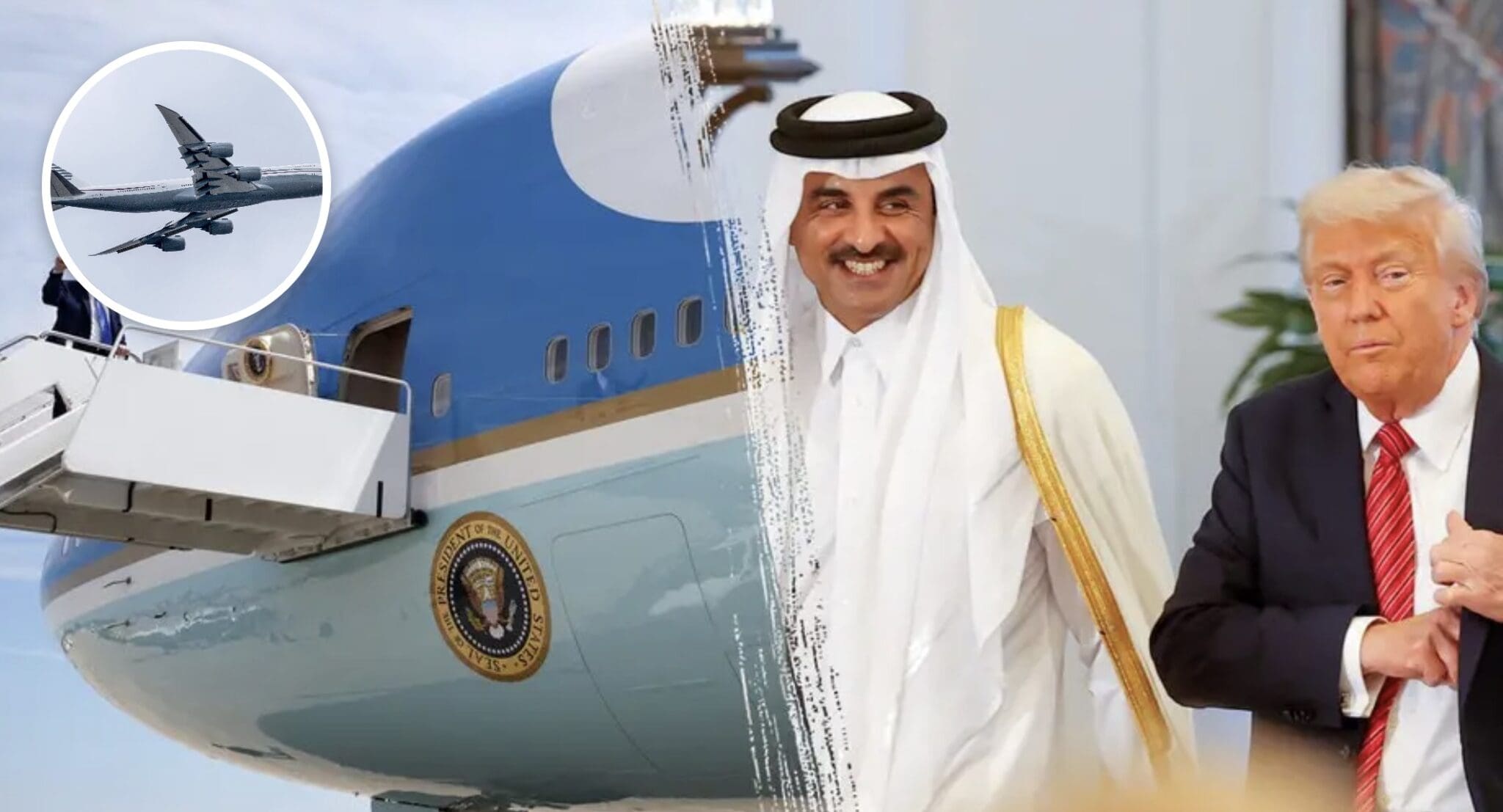 DOJ Sued Over Legal Memo on Trump’s $400 Million Qatari Jet
