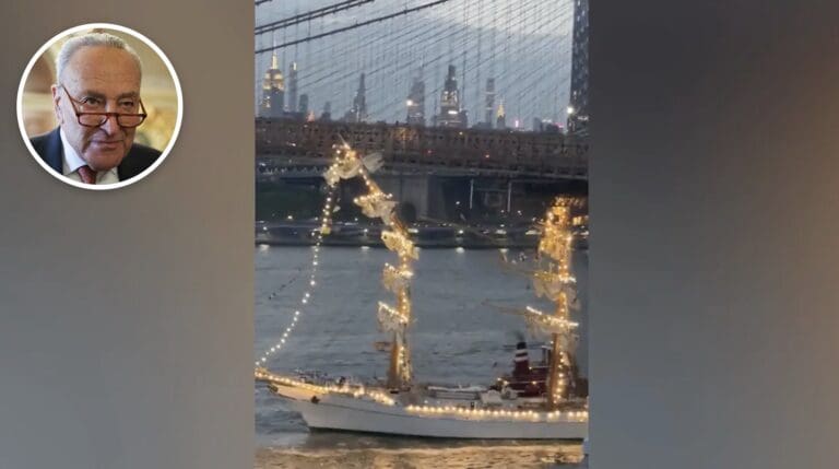 Schumer called ‘idiot’ for blaming Trump over deadly NYC Mexican Navy ship crash