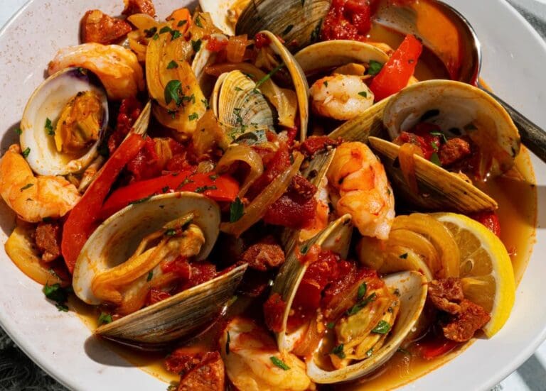 Portuguese Seafood Cataplana