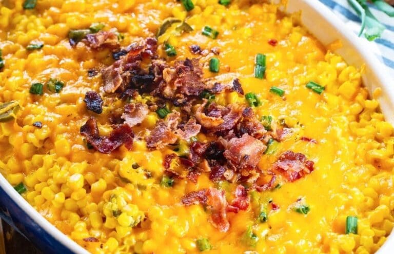 Cheddar Corn Casserole
